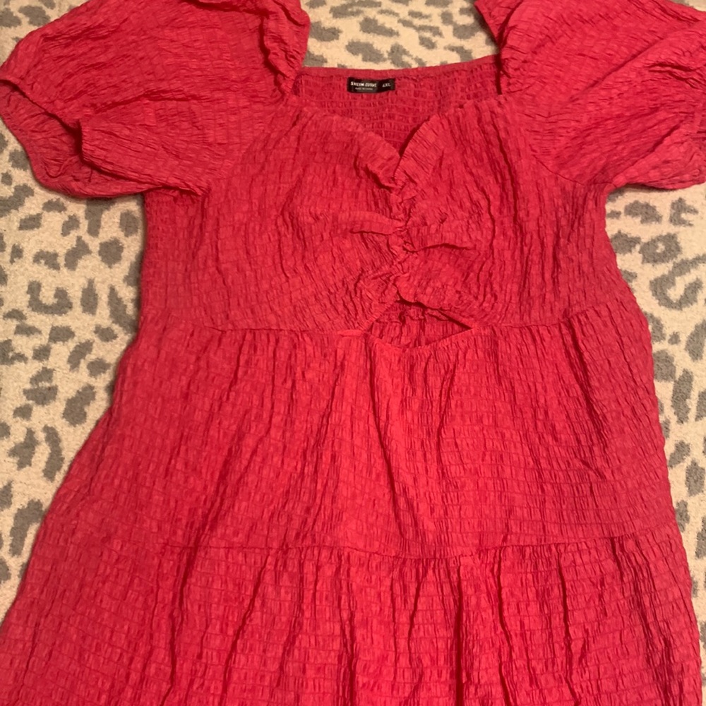 hot pink maxi